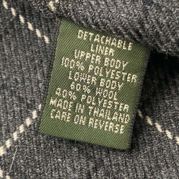 L.L. Bean Womens Petite Small Long Coat trench coat Detachable Liner cabincore - Picture 5 of 13